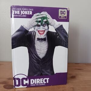 DC Direct The Joker Purple Craze Brian Bolland 7" Limited Edition Resin Statue